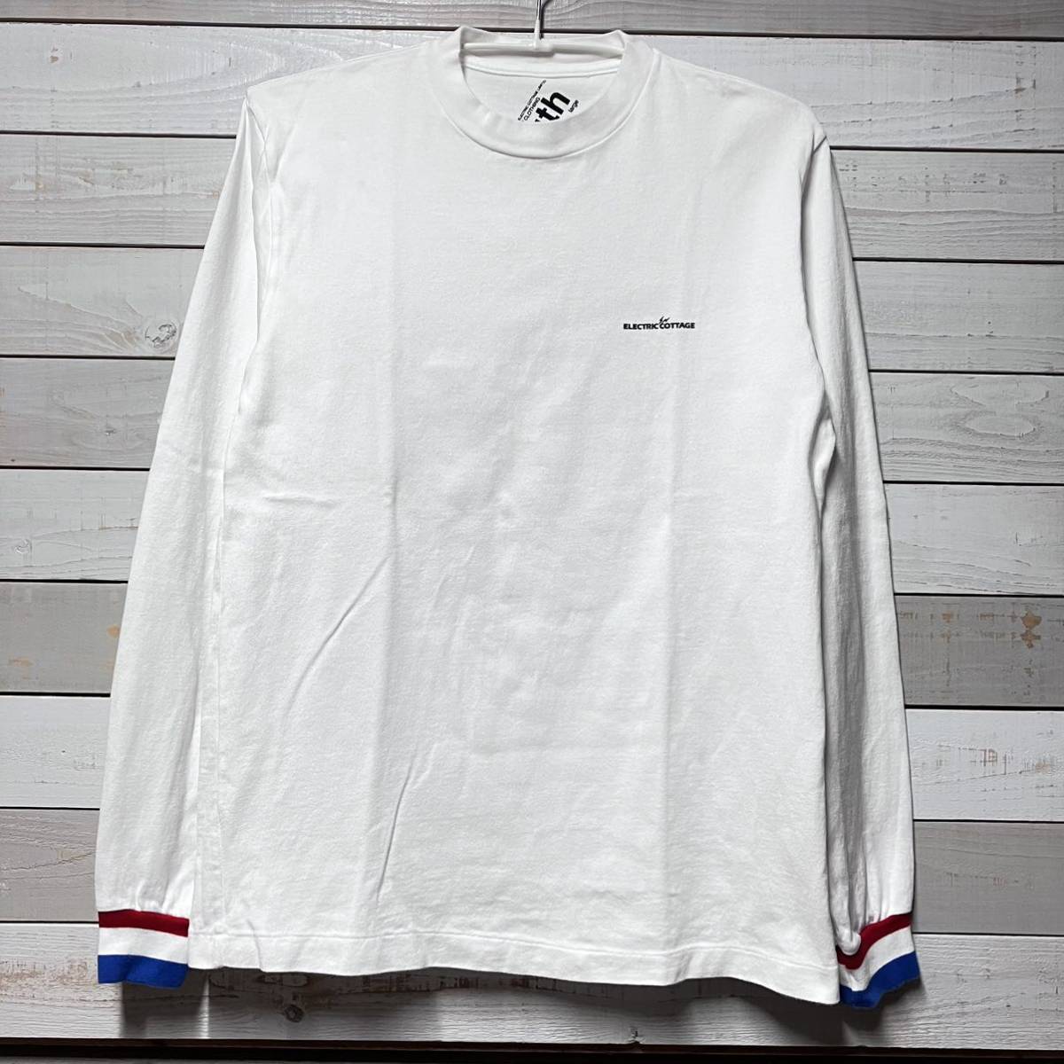 SIZE L ELECTRIC COTTAGE EC LONG SLEEVE TEE SHIRT エレクトリックコテージ ロンT 長袖 Tシャツ トリコロール GOODENOUGH FRAGMENT