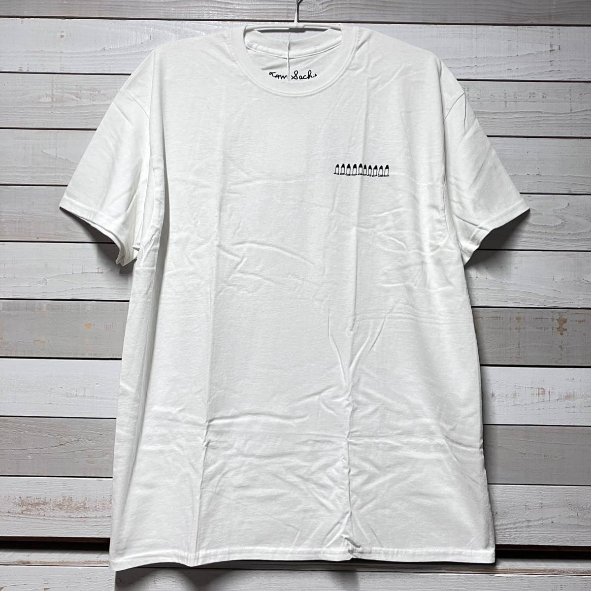 SIZE XL TOM SACKS WHITE TEE SHIRT 2021 トム サックス ホワイト Tシャツ