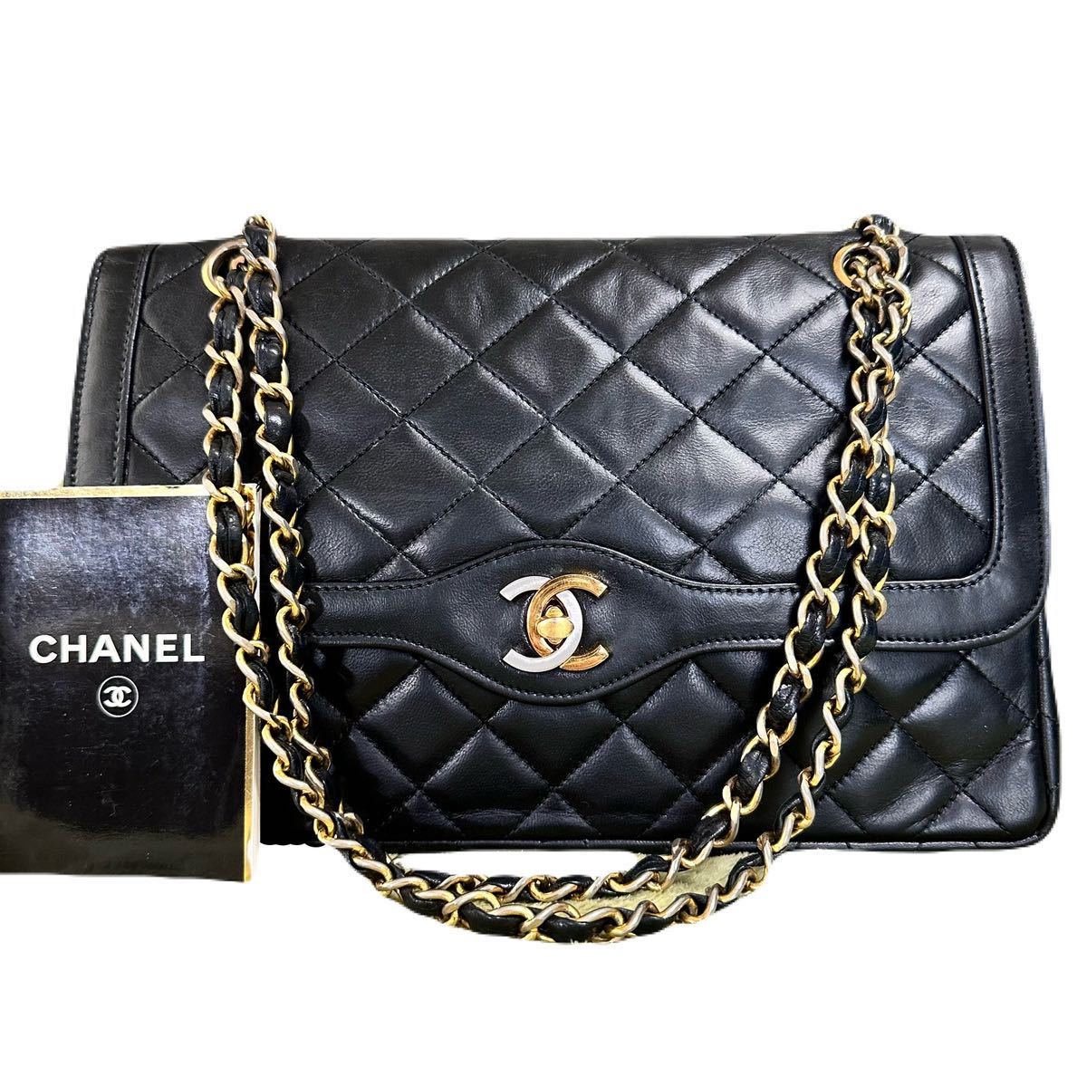 Yahoo!オークション - 極美品 CHANEL シャネル マトラッセ パリ Yahoo!オークション - 極美品 CHANEL シャネル マトラッセ パリ