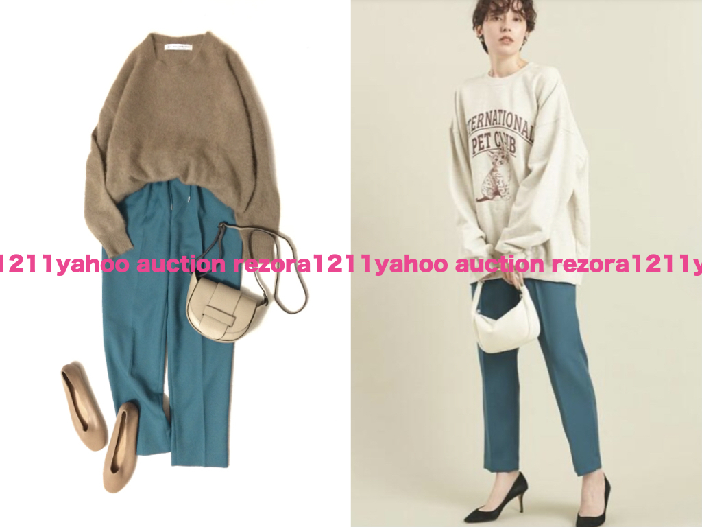 BEAUTY & YOUTH UNITED ARROWS ユナイテッドアローズ 1.3万 きれい色 ドロスト イージー テーパード パンツ_画像2