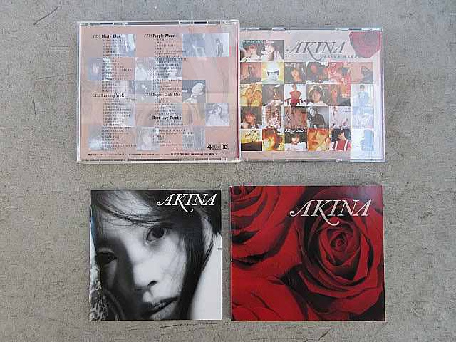 中森明菜　CD AKINA　4枚組ベストアルバム　初回限定ボックス盤_画像3