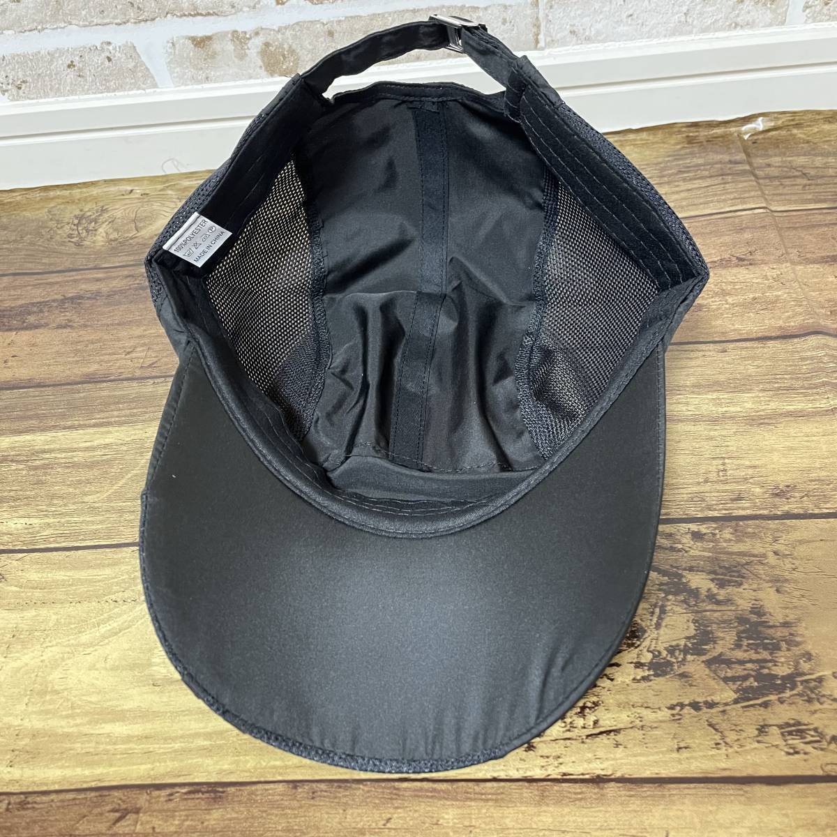 スポーツ キャップ ブラック 帽子メンズ レディース 涼しい UV 日除け 熱中症 ECC295_画像5