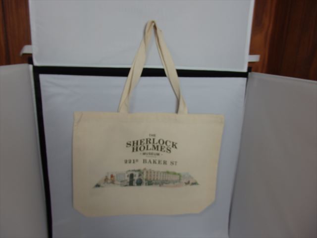 * new goods unused * Sherlock Holmes tote bag ( Sherlock Holmes museum (Sherlock Holmes Museum))( London )LA23