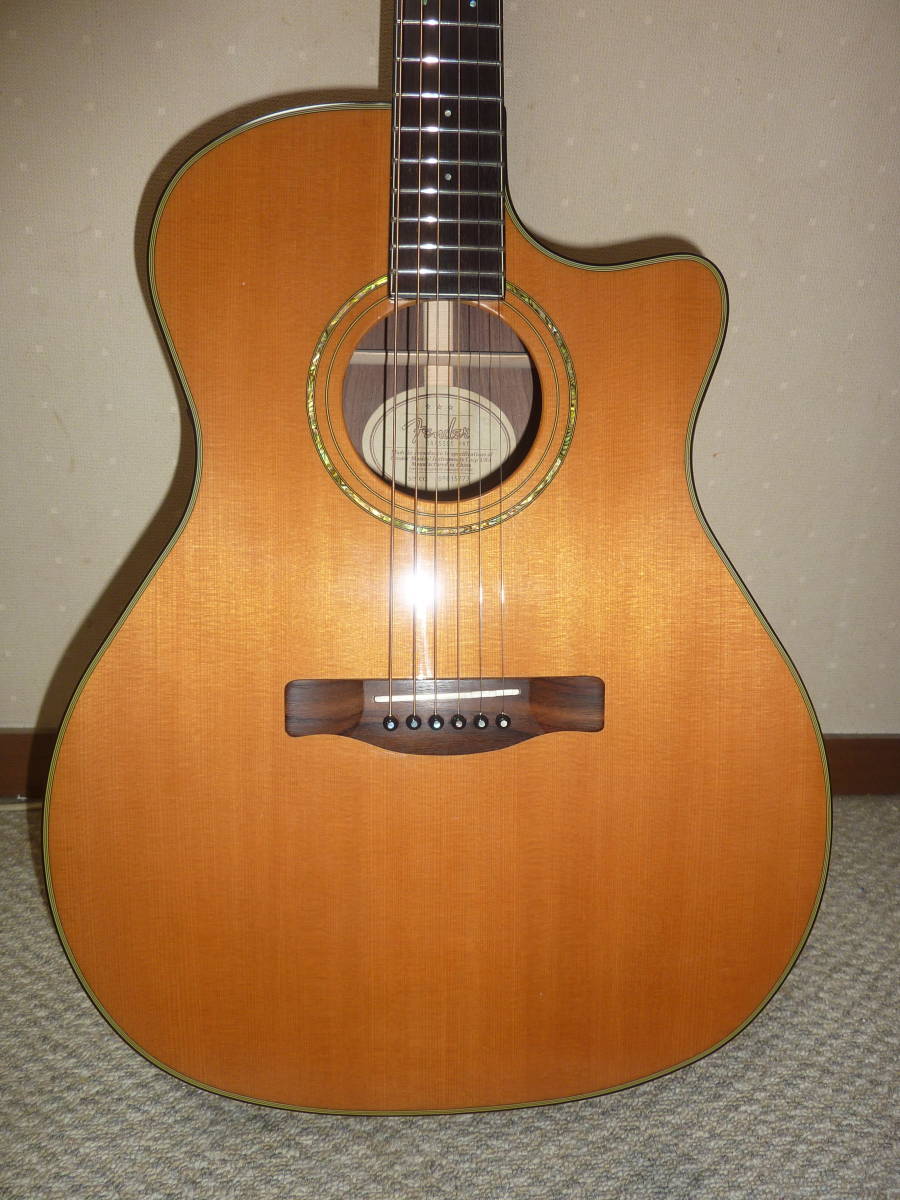 Fender製 高級エレアコ ギター GA-45SCEの画像5