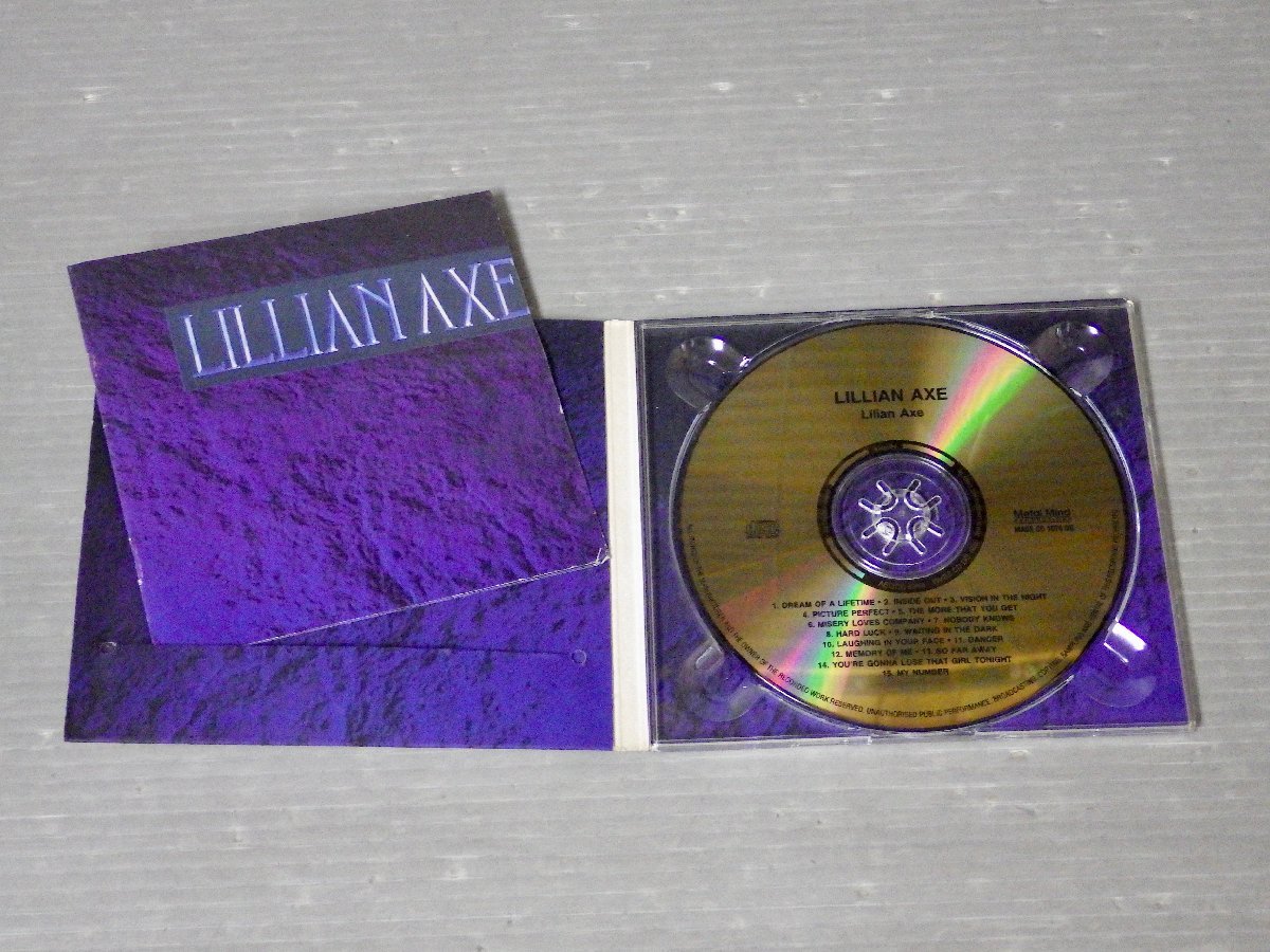 【CD】LILLIAN AXE『Lilian Axe』◆リリアン・アクス◆Metal Mind／MASS CD 1076 DG◆HR/HM《帯なし》_画像4