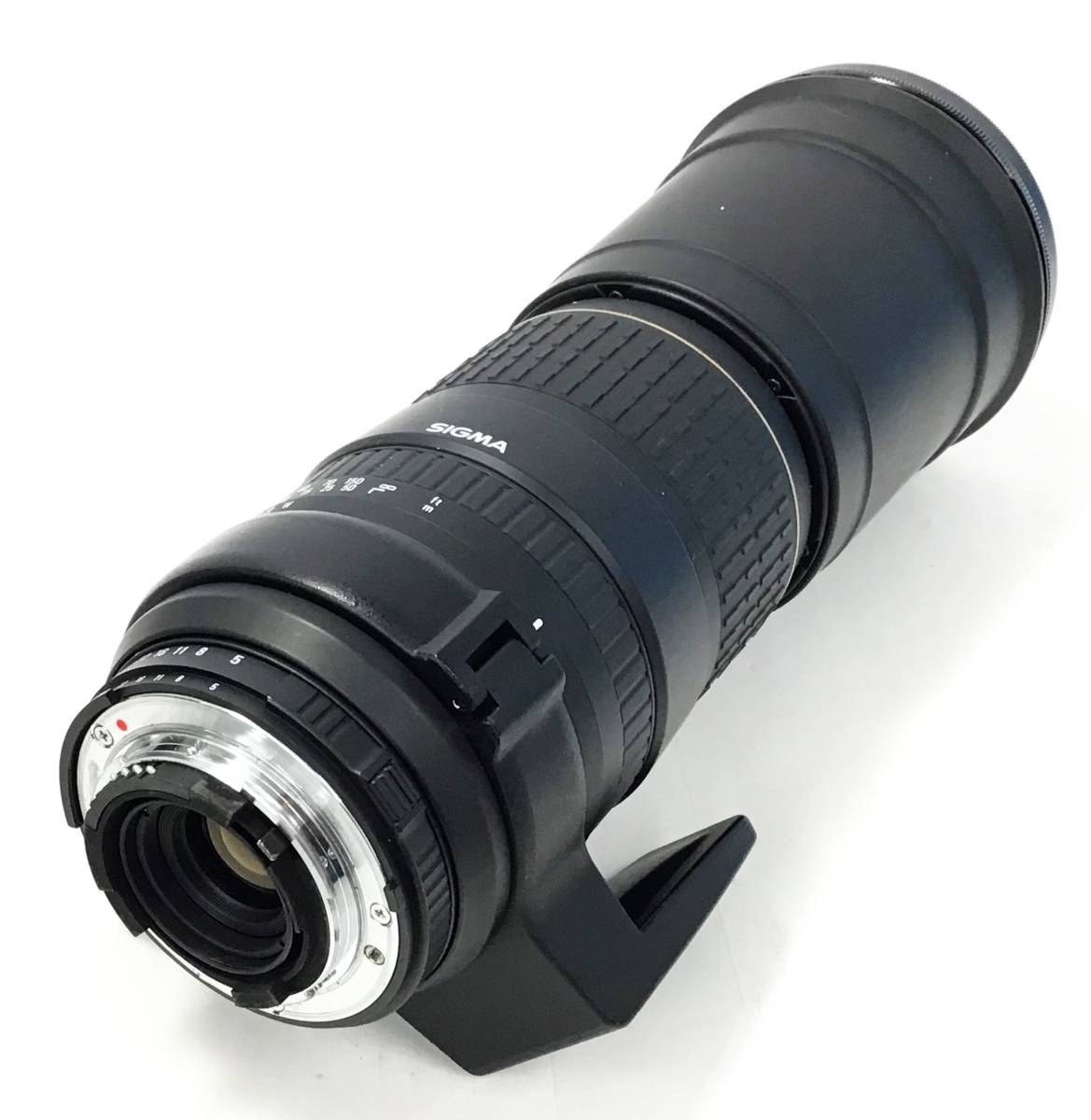 シグマ APO カメラ レンズ 170-500mm 1:5-6.3 D ニコン Fマウント用 キャップ フィルター Kenko C-PL 86mm リング 三脚座 バッグ SIGMA_画像3