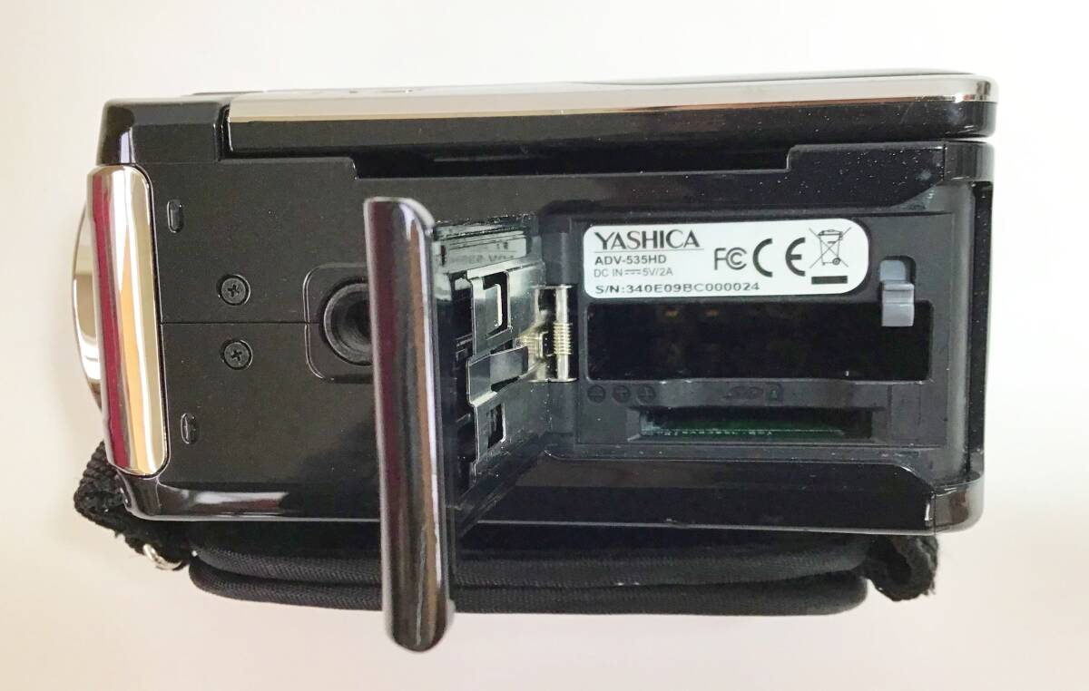 簡易動作確認OK ヤシカ ADV-535HD デジタルビデオカメラ HDMI ハンディカム フルハイビジョンカムコーダー YASHICAの画像5