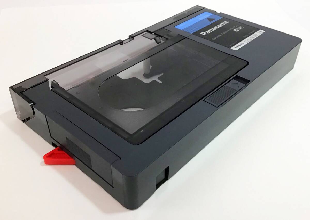 Panasonic カセットアダプター VW-TCA7 VHS ビデオ カセットテープ 映像機器 記録メディア ビデオデッキ 日本製 松下電器_画像3