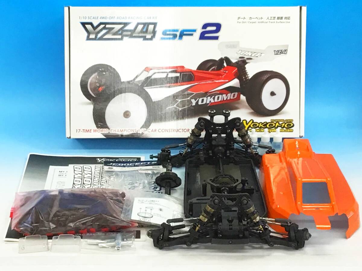 YOKOMO YZ-4 SF2 ラジコン 1/10 4WD オフロード レーシングカー 組立キット 電動バギー シャーシ パーツ ダート カーペット ヨコモの画像1