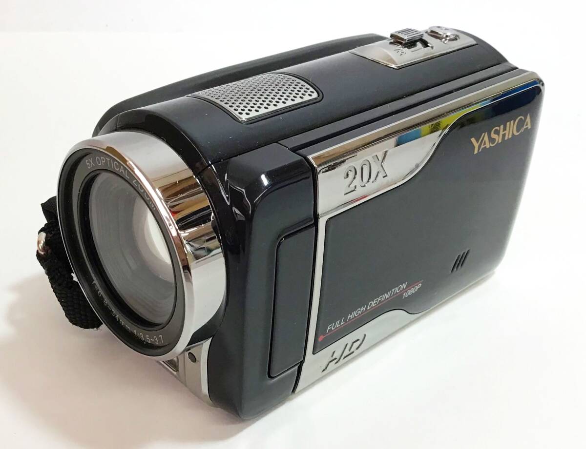簡易動作確認OK ヤシカ ADV-535HD デジタルビデオカメラ HDMI ハンディカム フルハイビジョンカムコーダー YASHICAの画像2