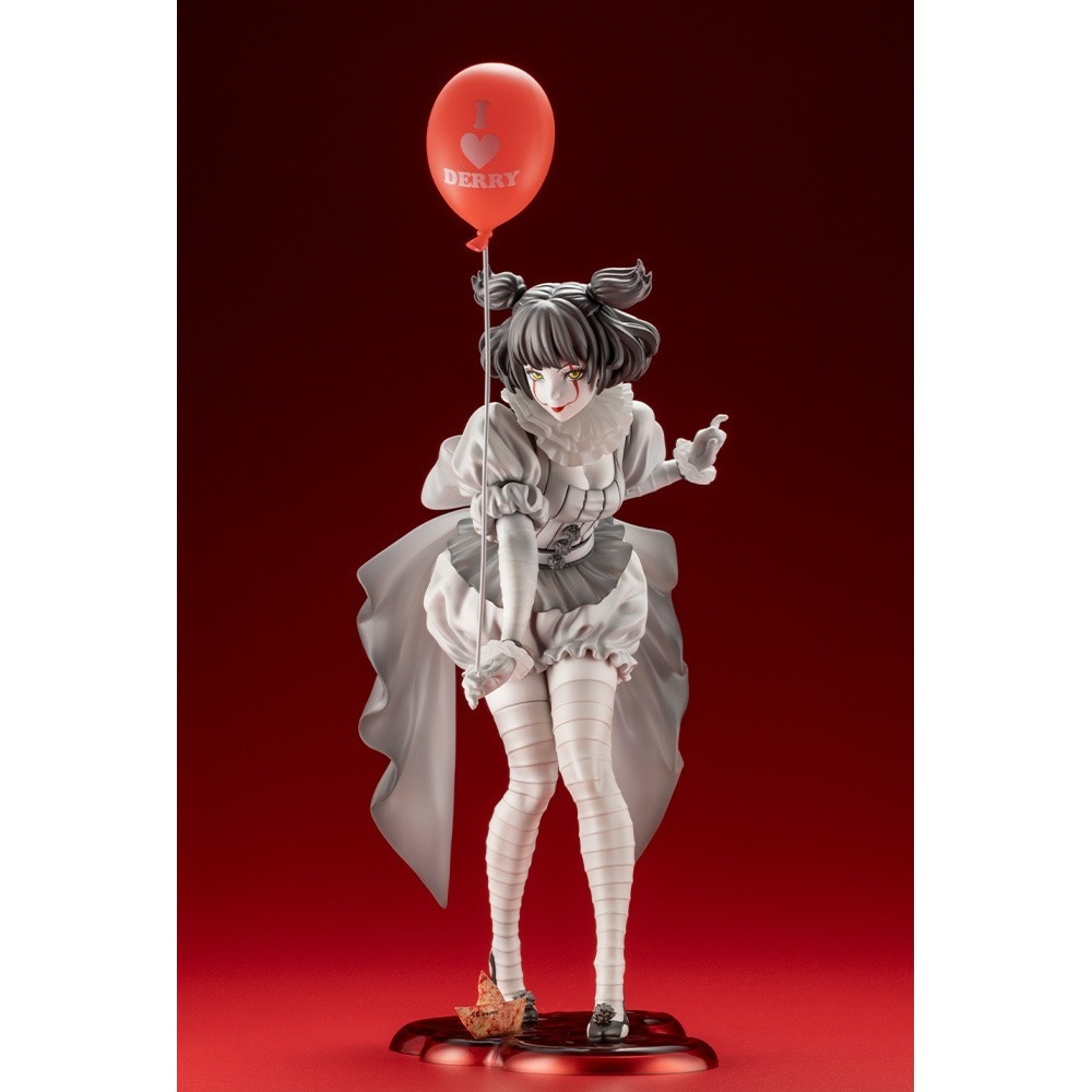 HORROR美少女 ペニーワイズ（2017） モノクロームVer. IT／イット 1/7スケールフィギュア 開封品 KOTOBUKIYA コトブキヤ フィギュア 美品