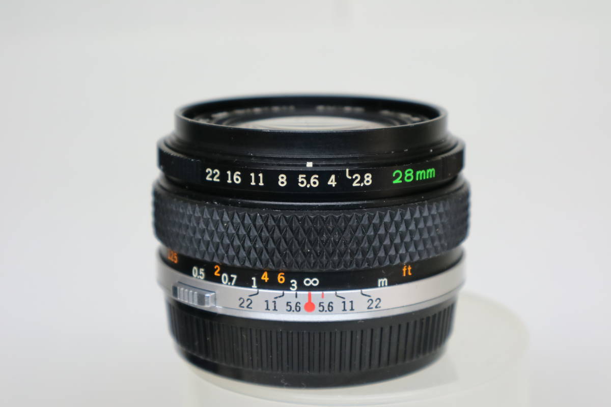 OM 28mmF2.8 中古美品 使用感少数_画像1