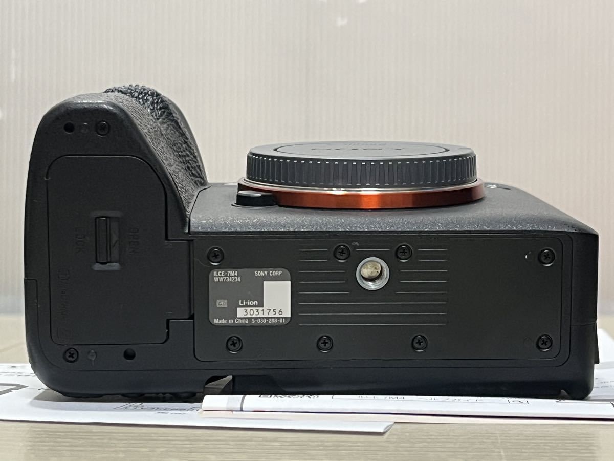 美品中古SONY デジタルカメラ / α7 IV / ILCE-7M4/有効約3300万画素のフルサイズ一眼/管理番号55500000001-0000037386_画像7