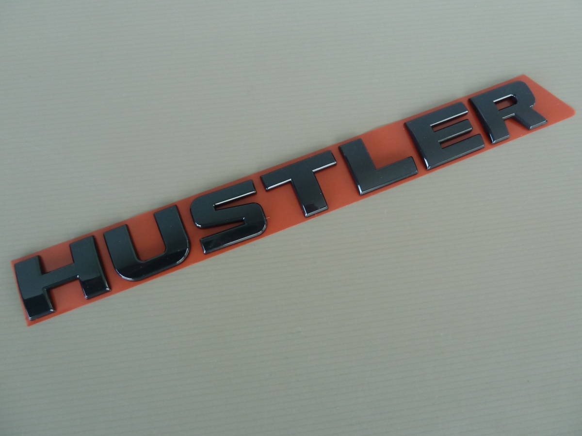  Hustler MR31S MR41S Suzuki original front emblem black new goods 
