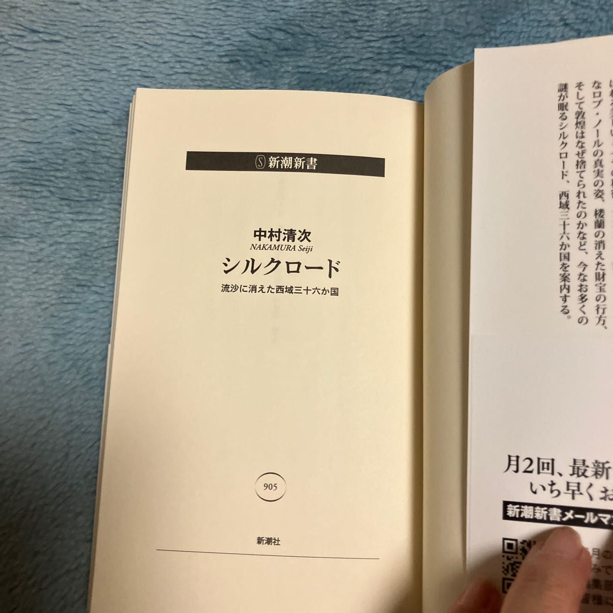 シルクロード　流沙に消えた西域三十六か国 （新潮新書　９０５） 中村清次／著