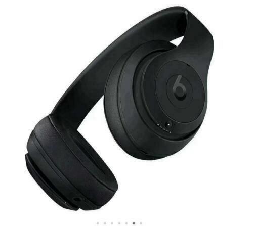 良品検品済 Beats Studio3 ビーツワイヤレス wireless ノイズキャンセリング ヘッドホン matte black マットブラック 黒 Bluetooth