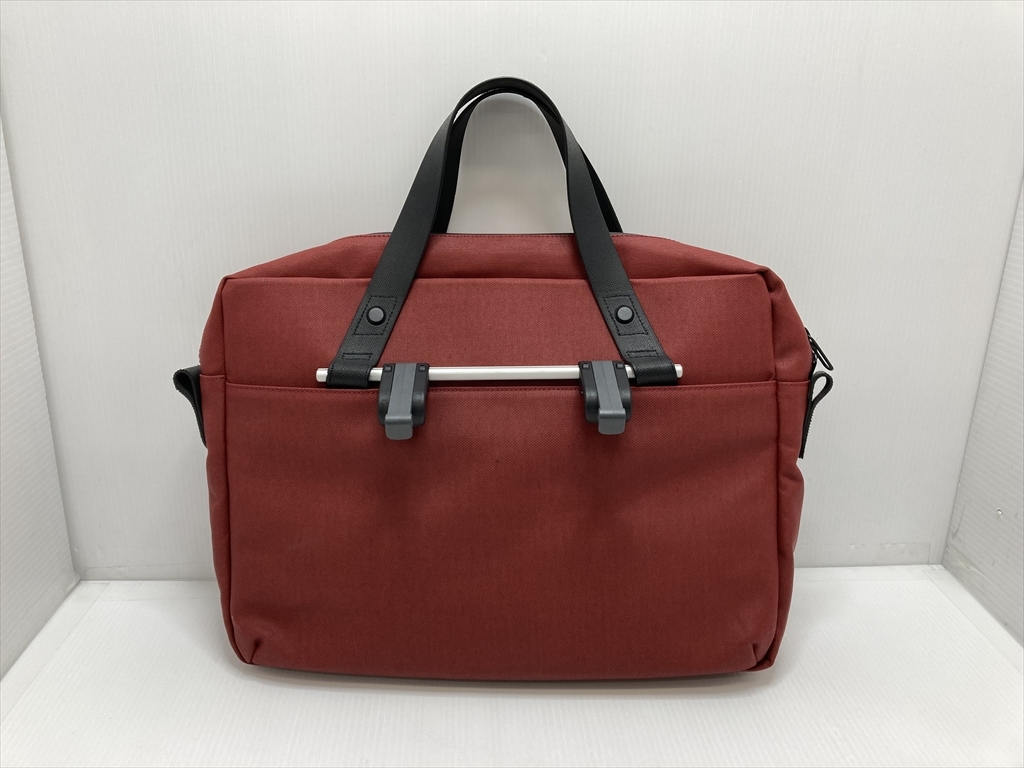 ★★ブルックス BROOKS レキシントン ブリーフケース LEXINGTON BRIEFCASE レッド 赤 パニアバッグ 13L_画像2