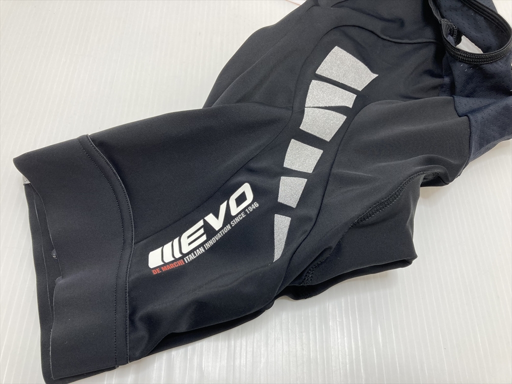 ★★未使用品 デマルキ DE MARCHI EVO BIB SHORT ビブショーツ ブラック Sサイズ サイクルウェア_画像6