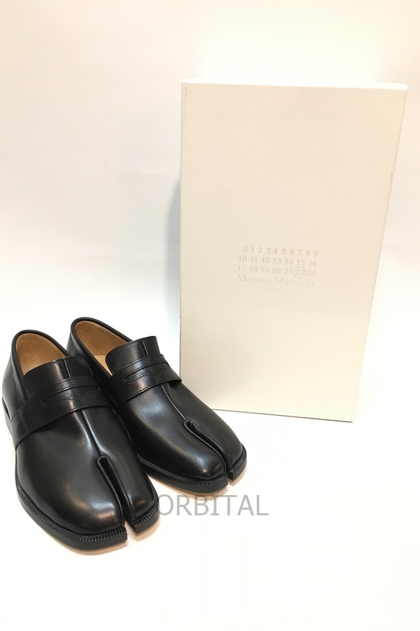 ..)Maison Margiela mezzo n Margiela tabi Loafer black size 36