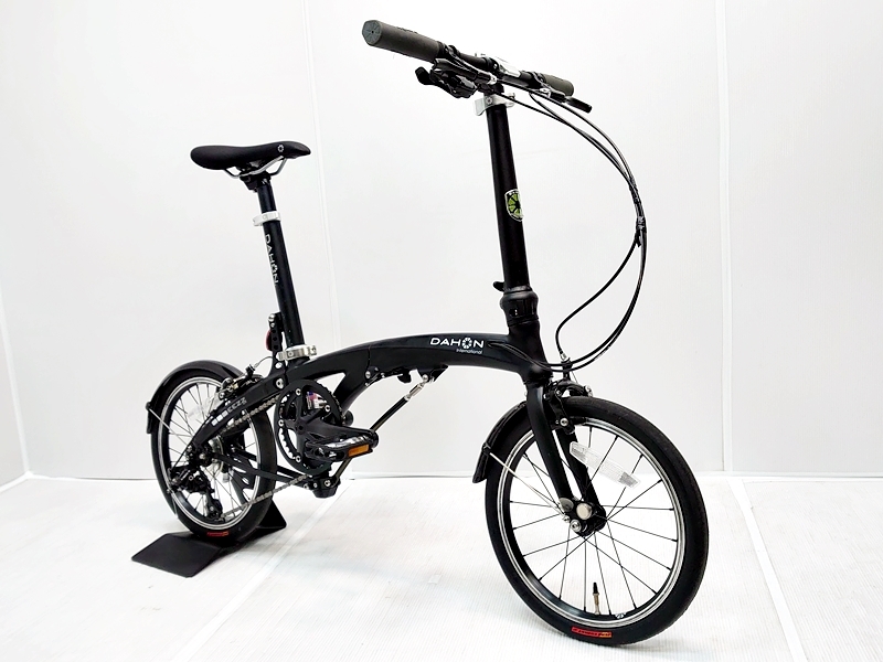 ▼▼ダホン DAHON EEZZ D3 2019年モデル アルミ 折りたたみ自転車 フォールディングバイク 16インチ 3速 マットブラック_画像7