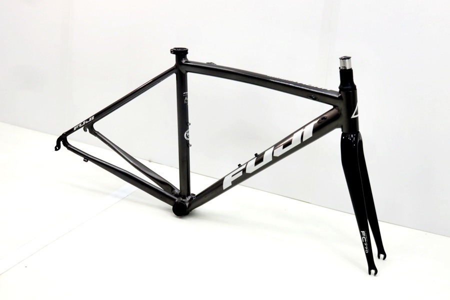 ★★フジ FUJI ルーベオーラ ROUBAIX AURA 2019年モデル アルミ クロスバイク用フレーム XXSサイズ グレー_画像6