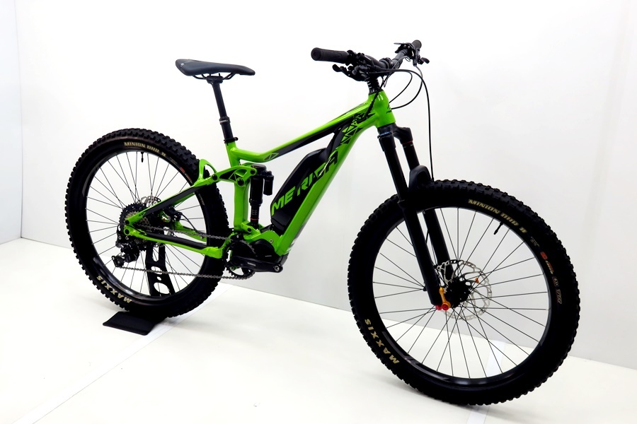 **melidaMERIDA eONE-SIXTY 800 2020 year of model aluminium electric assist mountain bike S size 11 speed green 