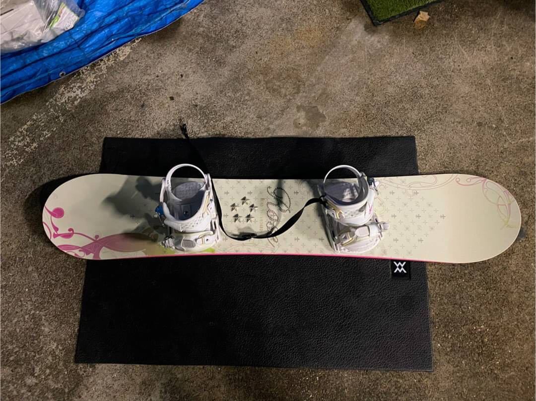 0EW8495 HEAD Rose 143cm snowboard binding 0