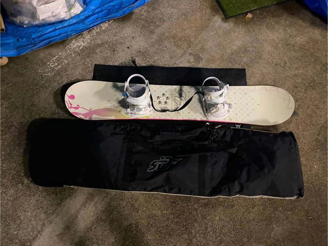 0EW8495 HEAD Rose 143cm snowboard binding 0