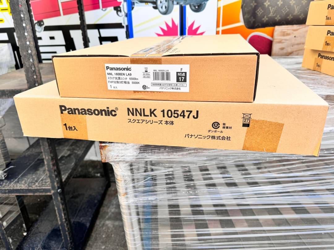 ○6D8730 未使用　Panasonic 一体型LEDライトセット　MNLK 10547J NNL 1600EN LA9○_画像1