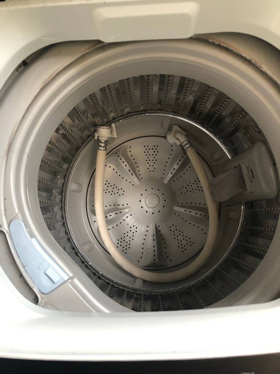 ○GW8178 Haier 全自動洗濯機 5.5kg JW-C55A 17年製○の画像10