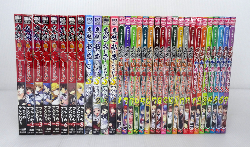  genuine .. I ......! series total 32 pcs. set comics anthology /maji cue four-frame 