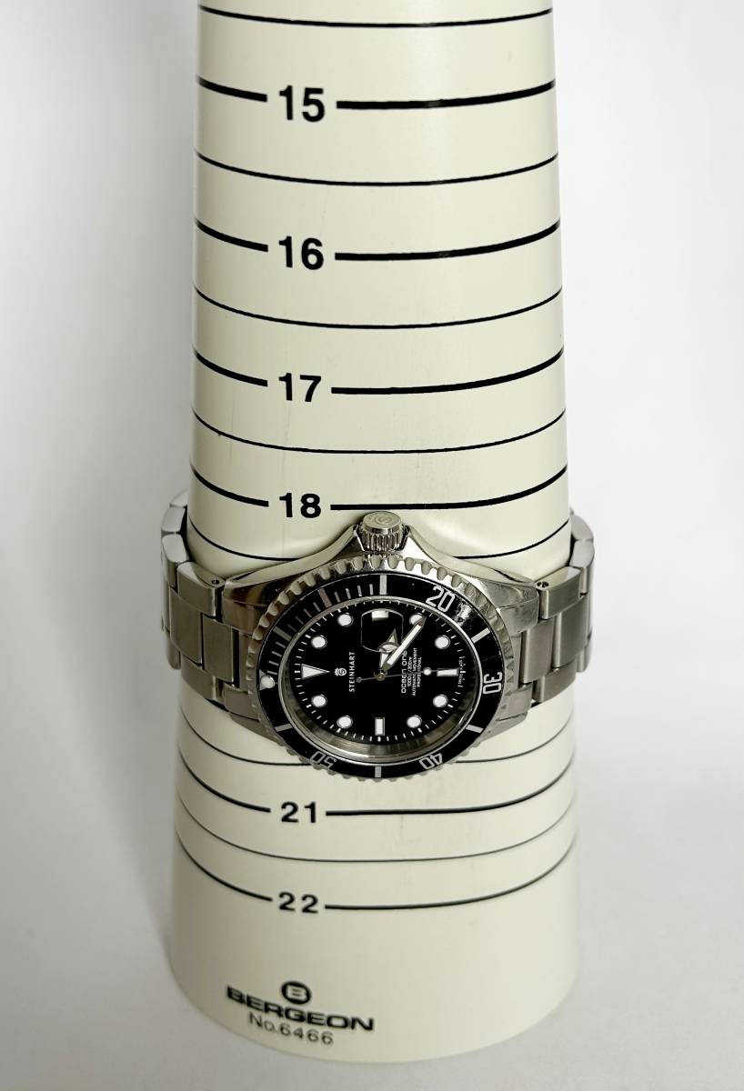 [ Германия проект Швейцария качество ]Steinhart Ocean One нагрудник n Heart мужские наручные часы Divers 42mm 300m водонепроницаемый ETA2824-2 40 час резерв мощности 