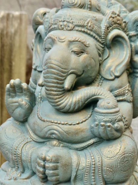 可愛らしいガネーシャ h31cm 幸福の神　福の神 ヒンドゥー仏像 Ganesha　0214_画像1