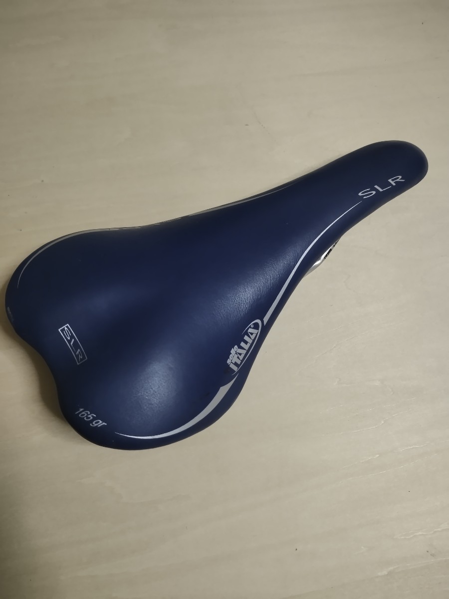 セライタリア 軽量 SLR ブルー ネイビー 紺 Selle ITALIA サドル 165g_画像2