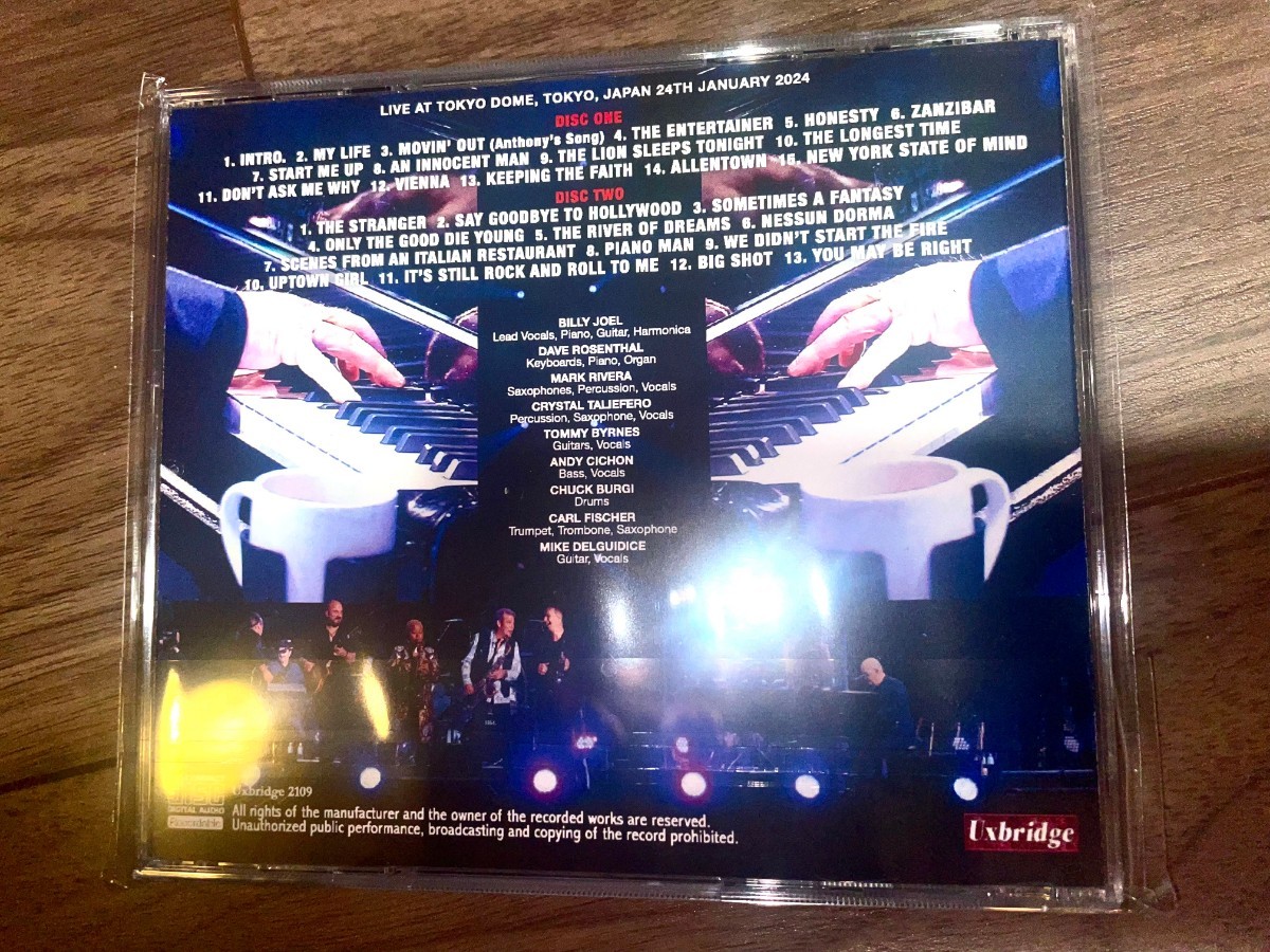 BILLY JOEL TOKYO DOME 2024 CD 新品未開封　Tokyo Dome, Tokyo, Japan 24th January 2024 　ビリージョエル_画像2