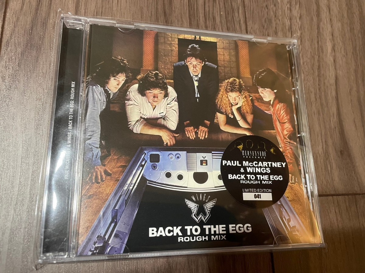 PAUL McCARTNEY & WINGS BACK TO THE EGG: ROUGH MIX　新品未開封　高音質盤　プレス盤　CD ポールマッカートニー　ビートルズ　beatles　_画像1