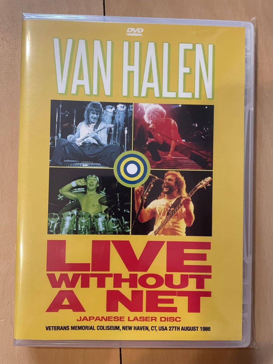 VAN HALEN LIVE WITHOUT A NET DVD 新品未開封_画像1