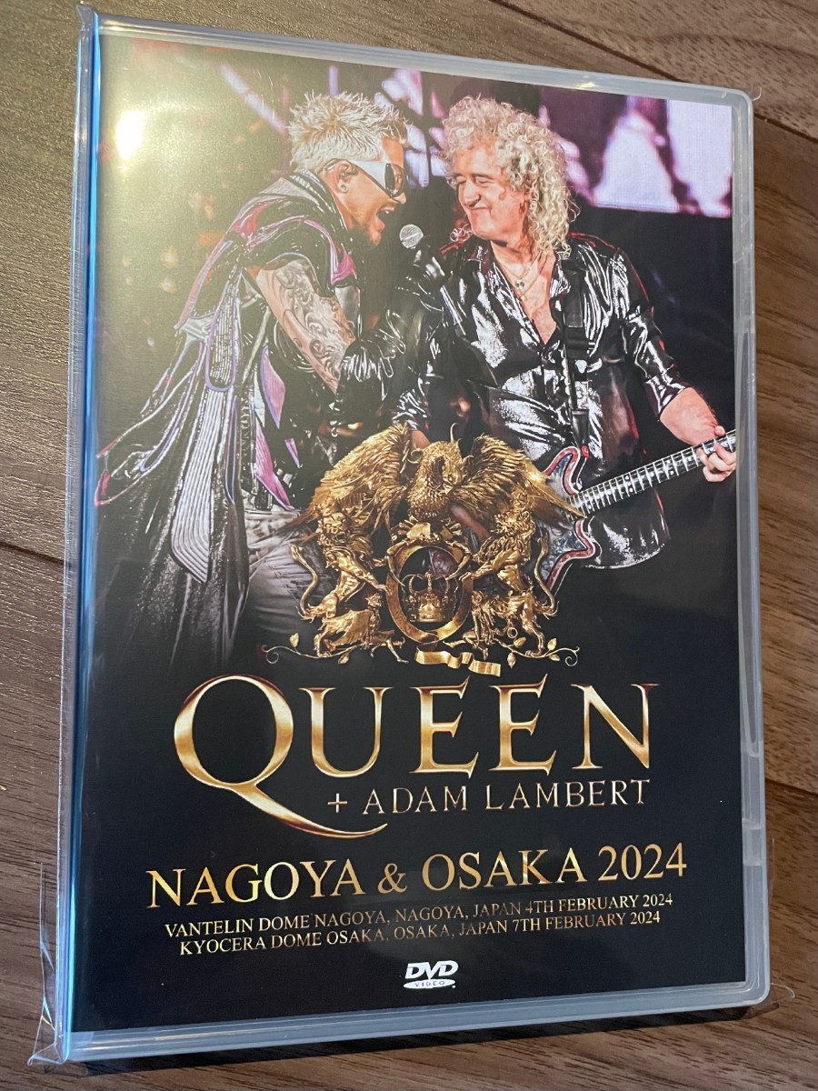 QUEEN + ADAM LAMBERT NAGOYA & OSAKA 2024　DVD　2枚組　新品未開封　クイーン　queen_画像1