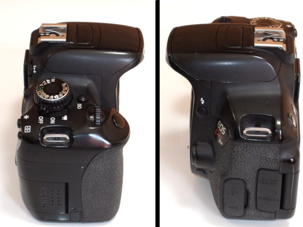 ★02 送料無料 ジャンク Canon EOS kiss X6i EF28-90 F4-5.6 USM 一眼レフカメラ 充電器/バッテリー/ストラップ ★_画像7