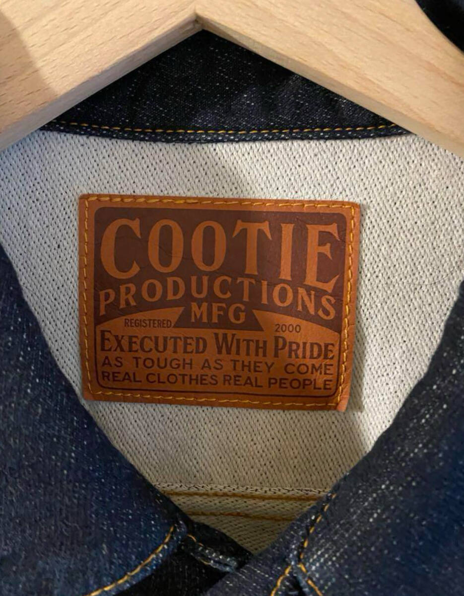 cootie Trucker Knit Denim Jacket　Gジャン_画像3