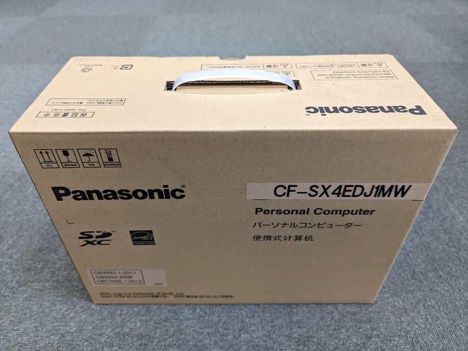 未使用 Panasonic Let's note SX4 CF-SX4EDJ1MW Core i5-5300U/RAM 4GB/HDD 500GB/12.1WXGA+液晶/DVDスーパーマルチ/Windows7Professional_画像7