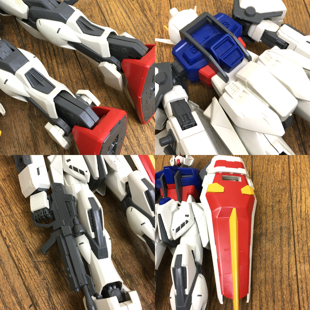 バンダイ/ガンダムシード/seed/フリーダム/エールストライク/プラモデル/ガンプラ/モビルスーツ/bandai/freedom/aile strike gundam/wg_画像4