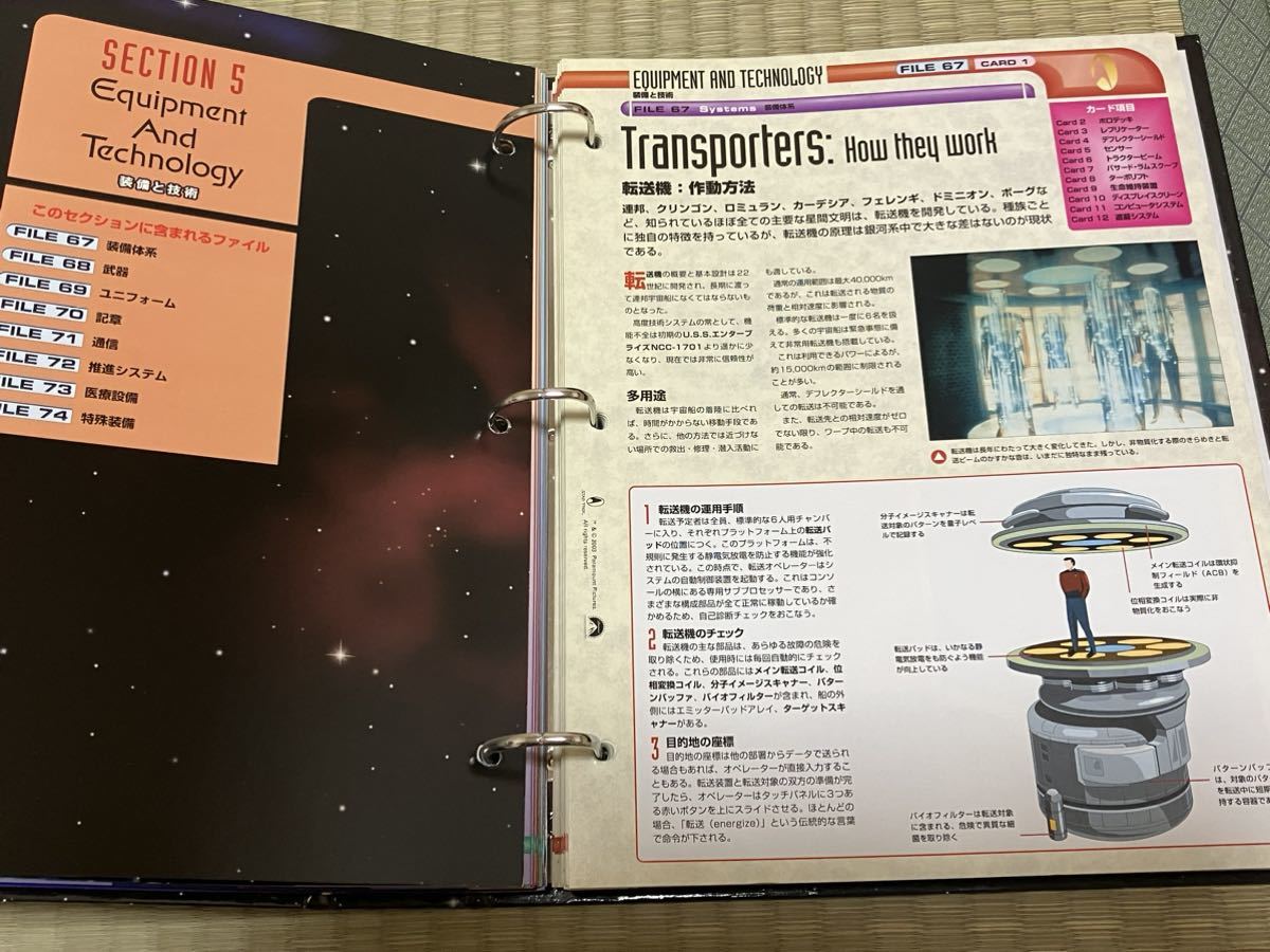 少し訳あり!!最安値!! THE OFFICIAL STAR TREK FACT FILES 1〜7 ディアゴスティーニ スタートレック ファクトファイル SF 本 バインダー_画像8