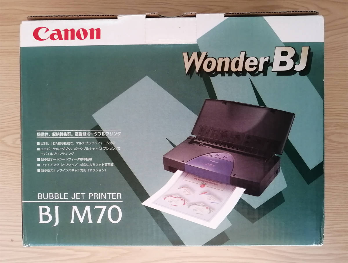 ●Canon● バブルジェットプリンター BJ M70 殆ど未使用_画像1