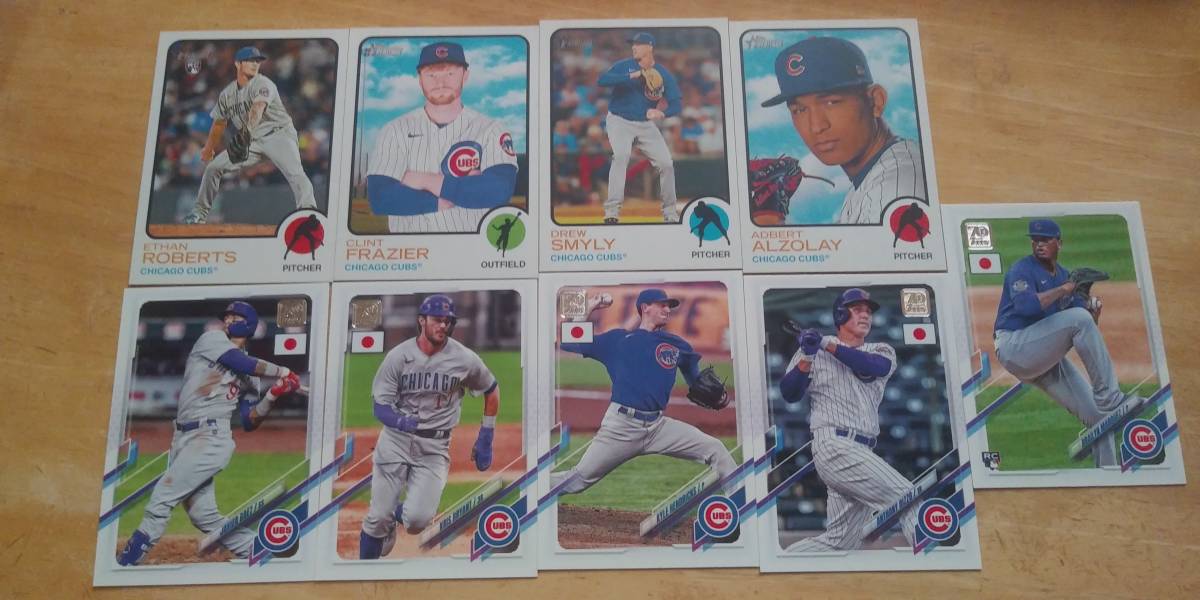 topps CUBS カブス インサート シリアルカードセット MYCHAL GIVENS / NICO HOERNER / BAEZ / STROMAN / CONTRERAS 他_画像5