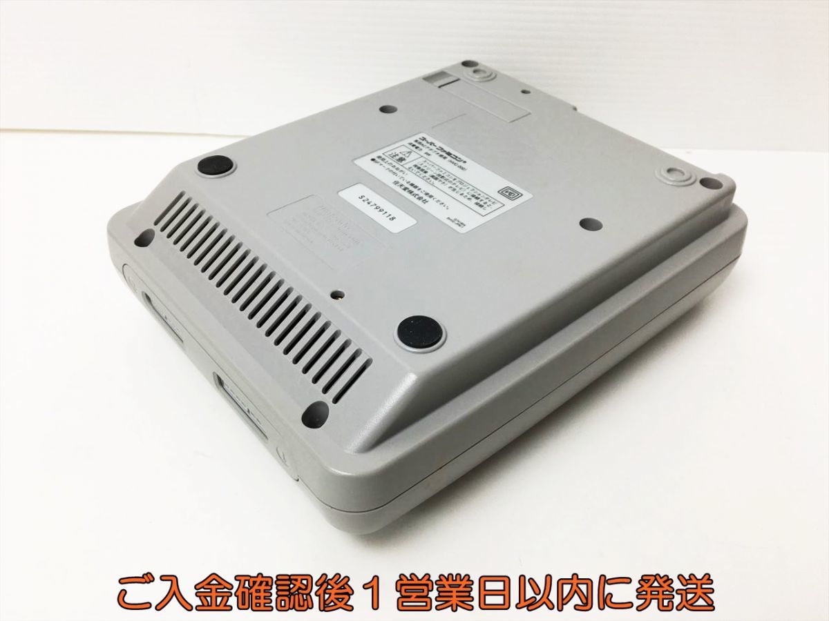 【1円】任天堂 スーパーファミコン 本体 セット SHVC-JPN レトロゲーム機 未検品ジャンク スーファミ SFC J05-407rm/G4_画像4