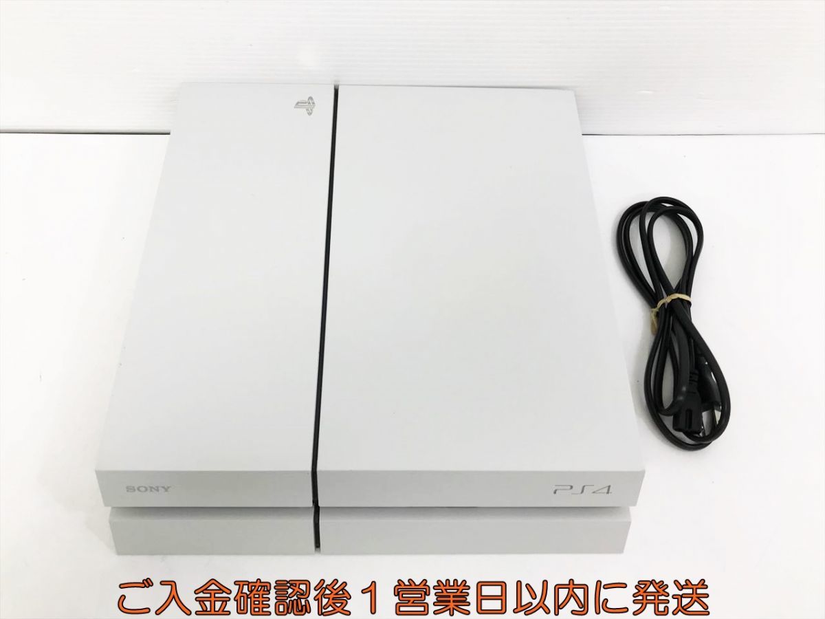 1円】PS4 本体500GB ホワイトSONY PlayStation4 CUH-1100A 初期化/動作