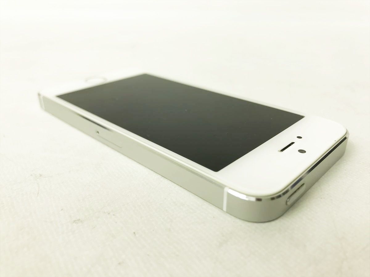 【1円】Apple iPhone5s 32GB シルバー ME336J/A 本体/箱 セット 初期化済 未検品ジャンク EC44-449jy/F3_画像5