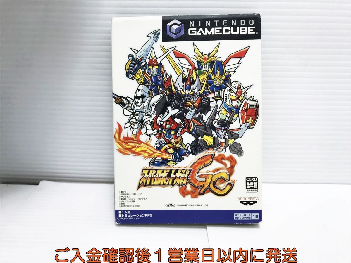 【1円】GC スーパーロボット大戦GC ゲームキューブ ゲームソフト 1A0018-432yk/G1_画像1