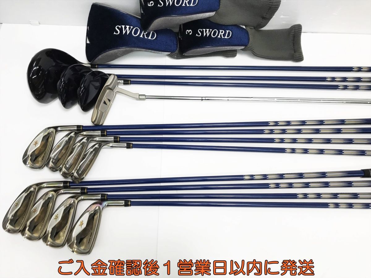 ゴルフ カタナ SWORD SNIPE WOOD XP 1W.3W.5W.9-5.P.A.S.パター 12本セット フレックスR S02-284tm/F7_画像1